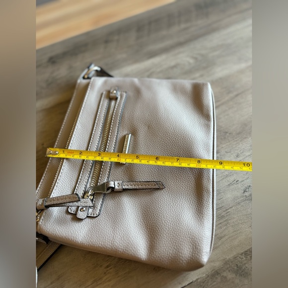 Dana Buchman Gray Crossbody Bag with Adjustable Strap - Picture 12 of 14